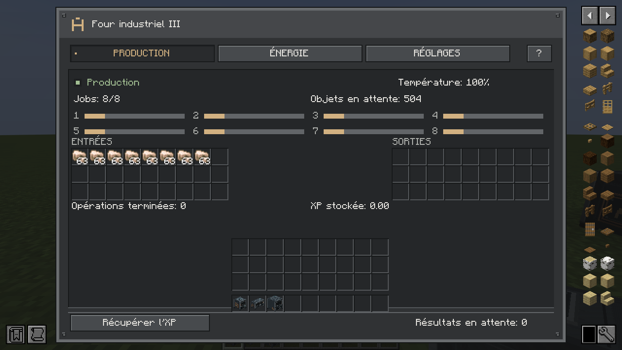GUI Production — Four industriel III